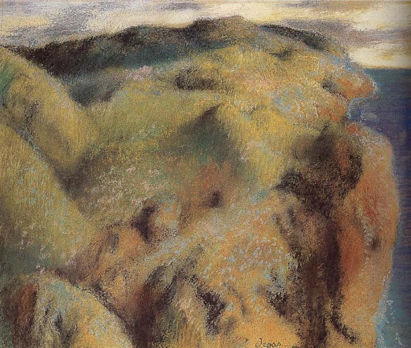Edgar Degas Cliff France oil painting art